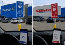 Waiting for PIckups at Walmart & Superstore